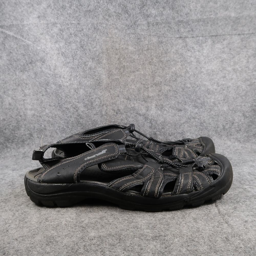 Denali Shoes Mens 12 Sport Sandals Fisherman Closed Toe Drawstring Active Casual